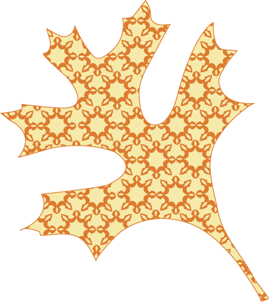 Fall Orange Leaf - Leaf (537x603), Png Download