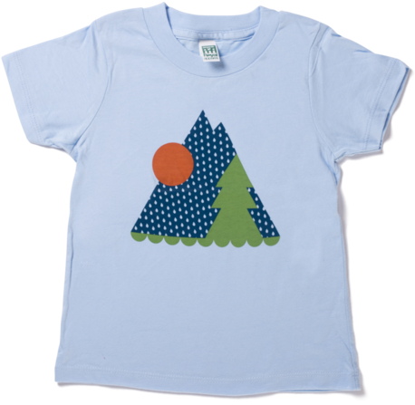 Rainy Mountain Kids Tee - Rainy Mountain (600x600), Png Download