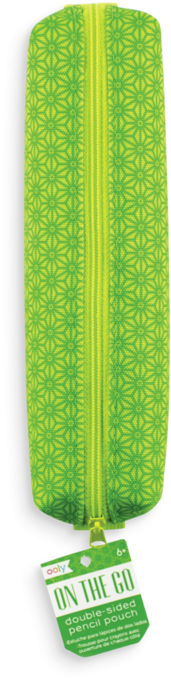 On The Go Zipper Pencil Pouch - Ooly On The Go Zipper Pencil Pouch - Green (800x800), Png Download