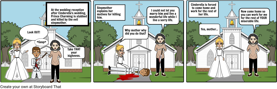 Cinderella Alternate Ending (1164x385), Png Download