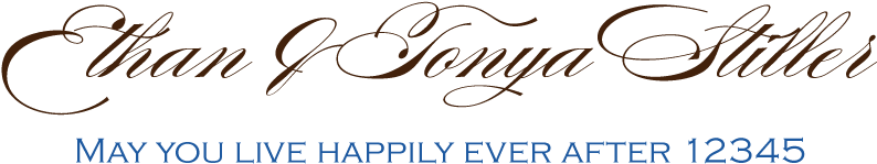As You Can See, The Feature Font Is Very Readable And - Text Font Wedding (835x240), Png Download