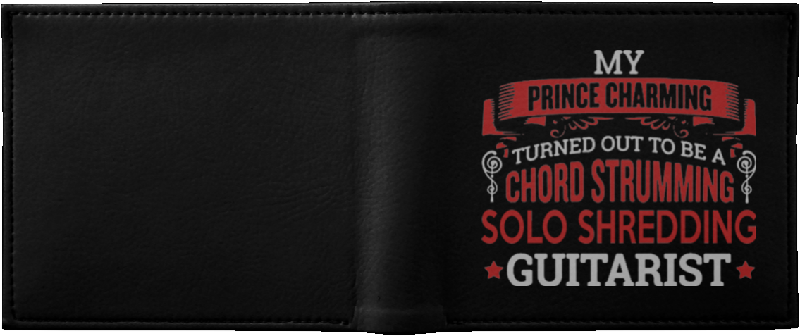 My Prince Charming Wallet - Guitar (1155x1155), Png Download