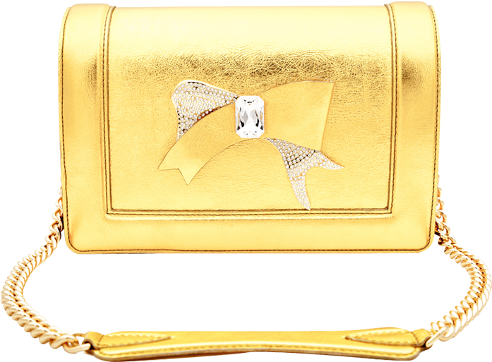 Fanny Cuir Boetie Metal Gold - Gold (1000x660), Png Download