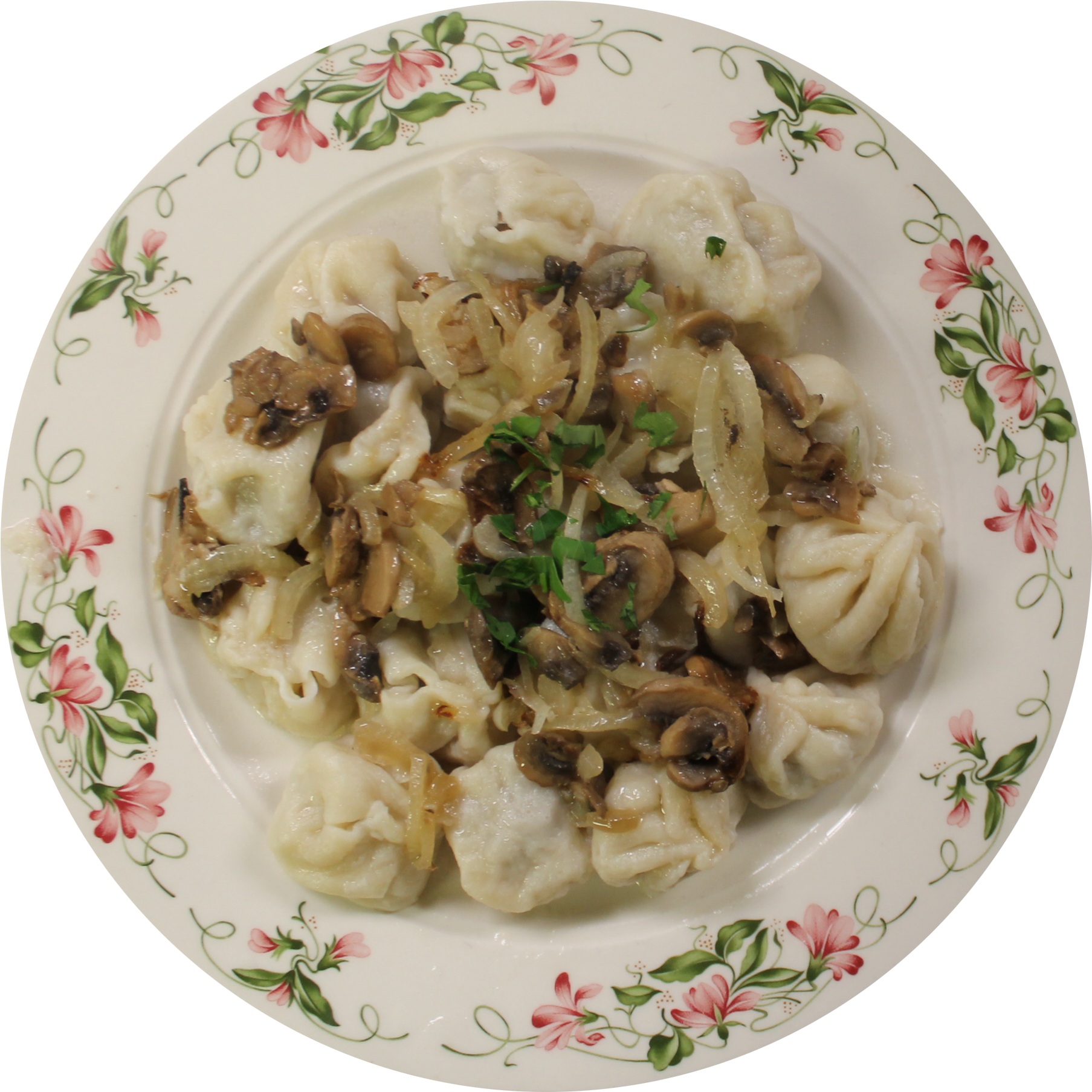 Dump - Homer Laughlin Pink Violets 2 Bread Plates (1889x1876), Png Download