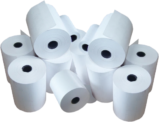 Thermal Till Rolls - Thermal Rolls South Africa (534x409), Png Download
