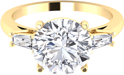 Gold Bag Fp - Gold (440x450), Png Download