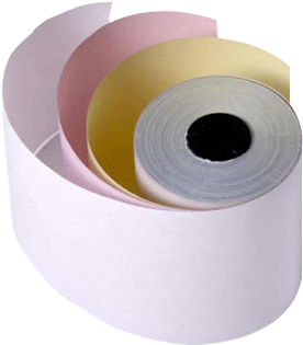 Plain Paper Roll 3 Ply Carbonless Rolls - Carbonless Paper Roll (550x550), Png Download