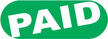 Paid Office Stamp - Paid Image Green Png (400x400), Png Download