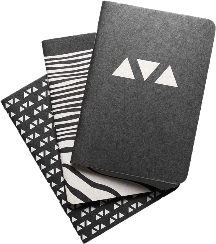Threes Pocket Notebooks - Coin Purse (1618x1491), Png Download