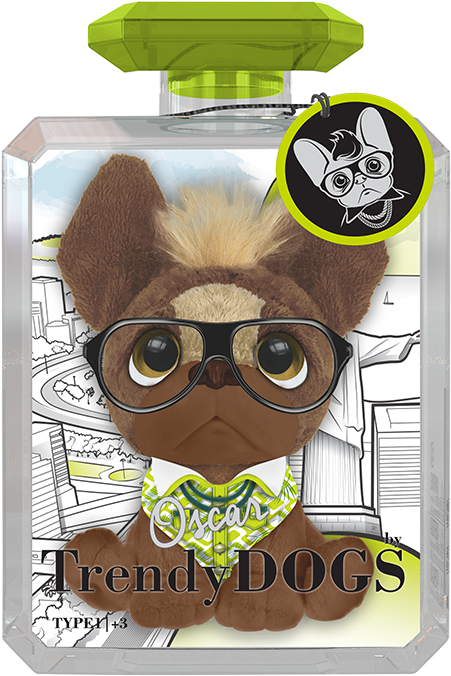 Trendy Dogs New (600x778), Png Download