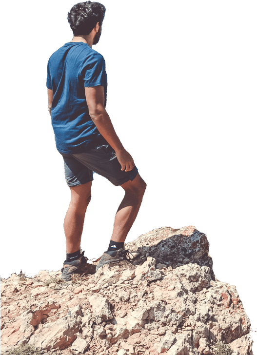 Hiking (600x765), Png Download