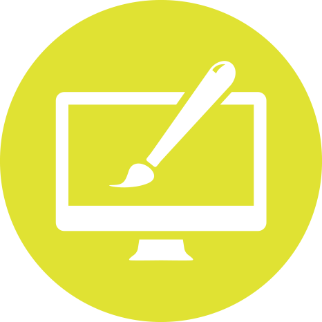 Creative Design Agency Home Web Design - Website Design Icon Png (466x466), Png Download