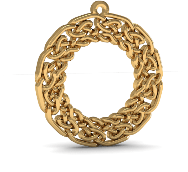 3djm 000050 - $9 - 95 - Celtic Circle - Celtic Circle (600x600), Png Download