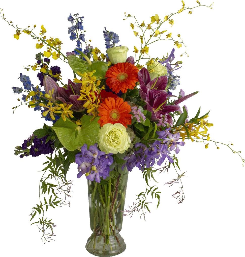Garden Paradise Bouquet - Flower Bouquet (1024x1024), Png Download