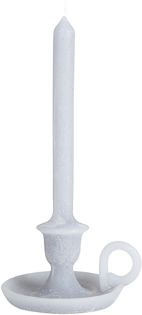 Vintage Candle - Candela Vintage (bianco) (600x455), Png Download