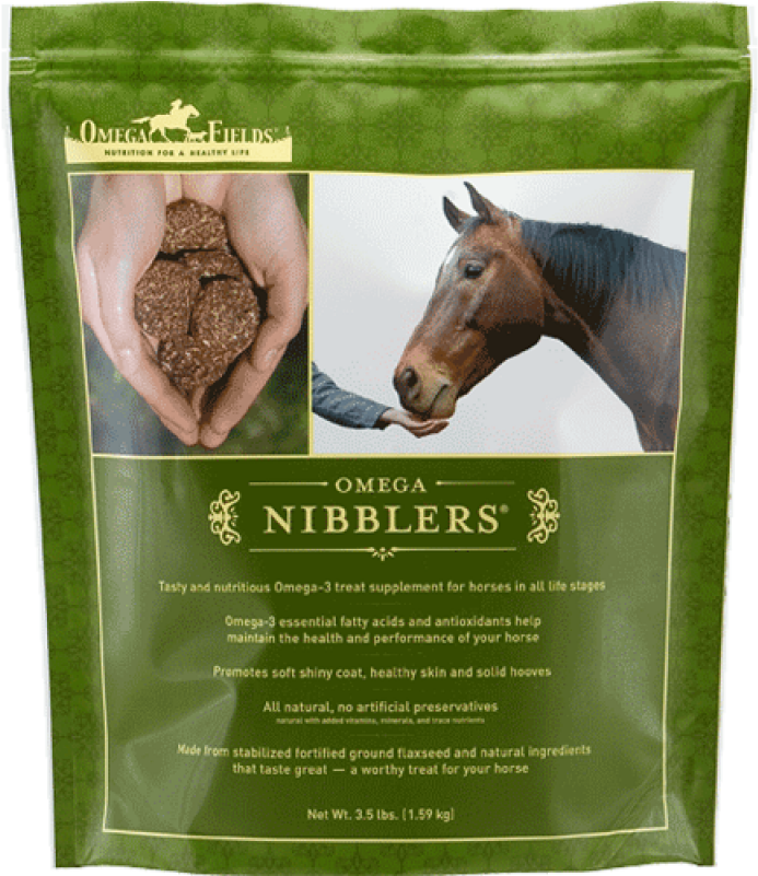 Omega Nibblers - Omega Fields Omega Nibblers Horse Treats 15 Lbs (800x800), Png Download
