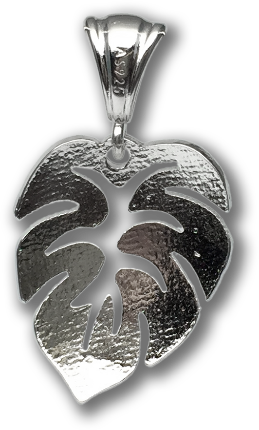 Philodendron Leaf Pendant - Pendant (1000x1000), Png Download