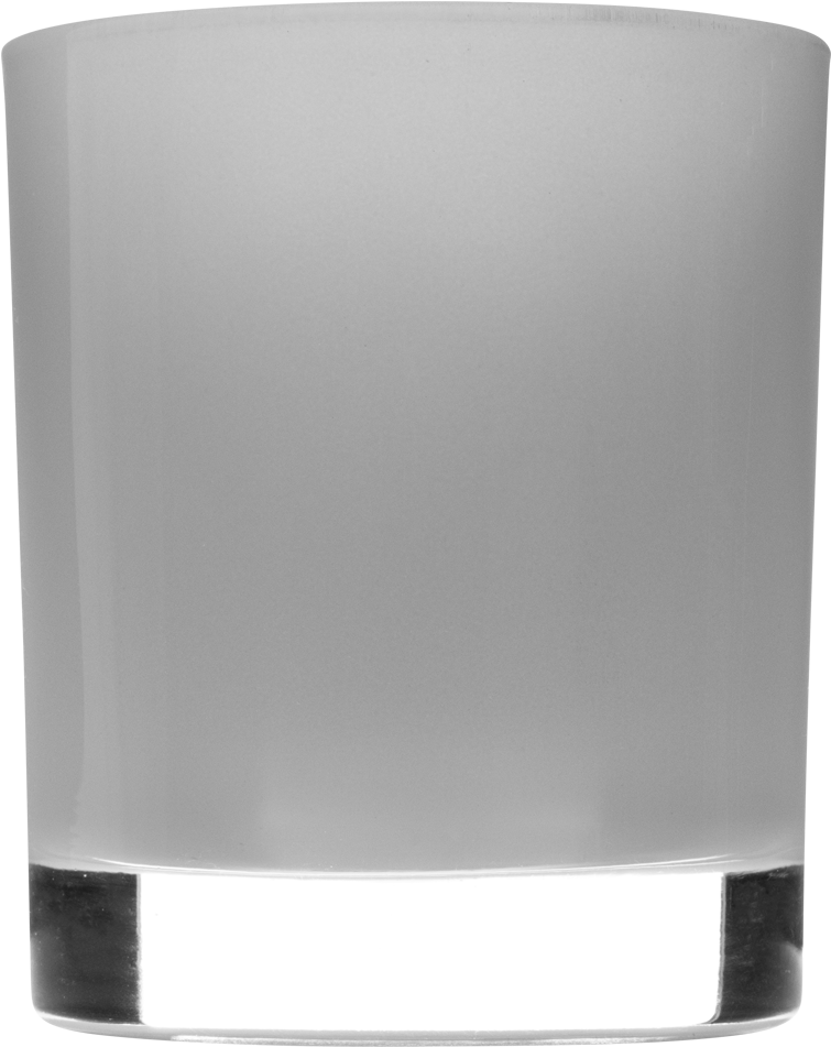 30cl Internally White Gloss Candle Glass Photo - Candle (1000x1000), Png Download