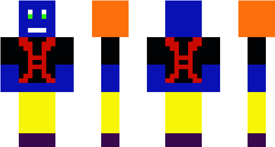 Minecraft Skin Peces - Tomato Minecraft Skin (600x348), Png Download