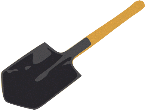 Shovel Png Clipart - Shovel Clip Art (502x376), Png Download