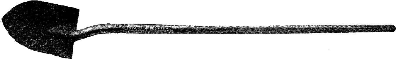 Antique Image Digital Gardening Clip Art Long Handle - Free Shovel Clip Art (1600x461), Png Download