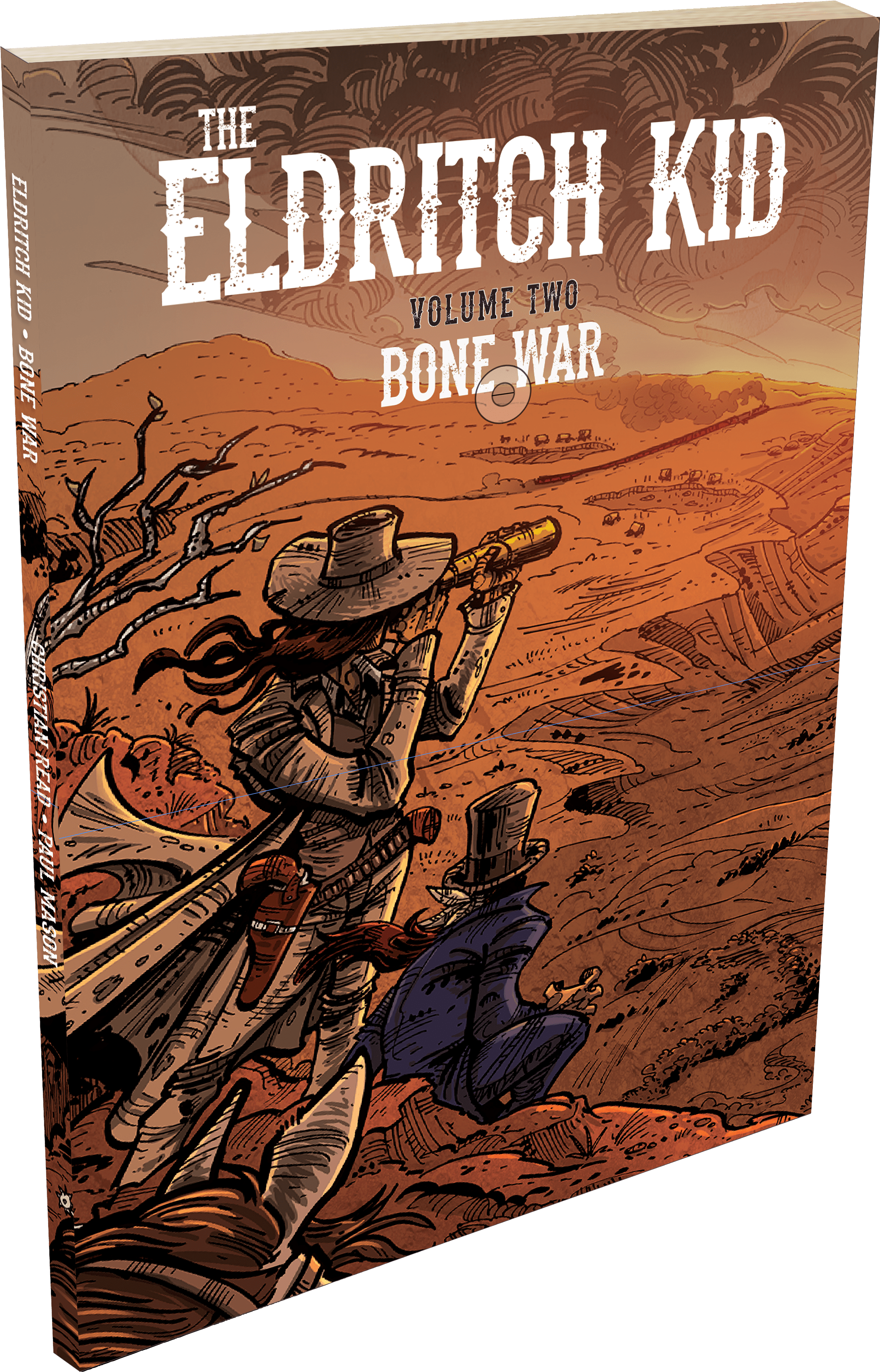 The Eldritch Kid Is A Weird Western Where Every Myth, - The Eldritch Kid By Christian Read & Michael Maier (2598x3780), Png Download