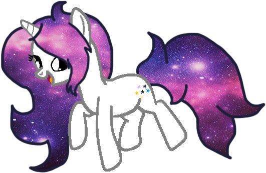 Full Harmony Galaxy Star No Hoof Thing - Harmony Galaxy (587x407), Png Download