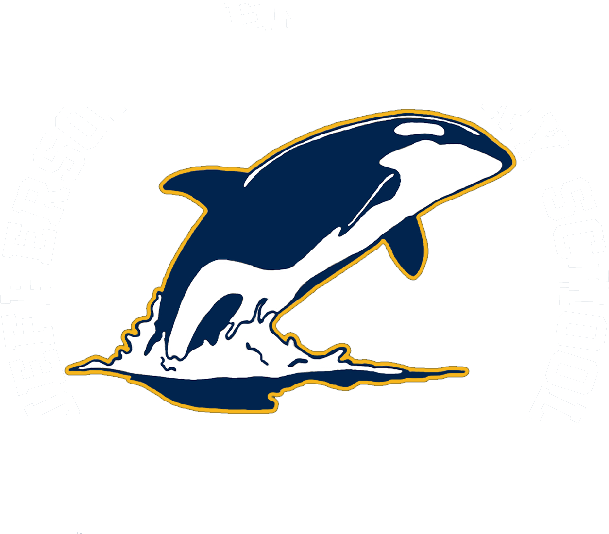 Jefferson Elementary School - Killer Whale (1300x1300), Png Download