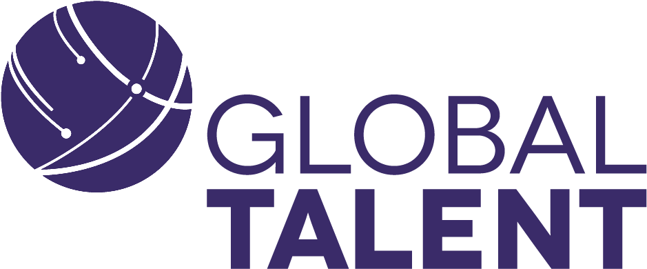 Gt Logo Dark Blue - Aiesec Global Talent Logo (1043x458), Png Download