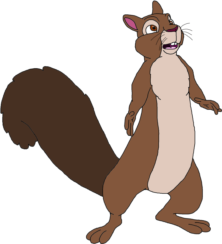 Benny The Squirrel Vector By The Acorn Bunch - Comics (899x888), Png Download