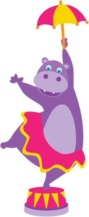 Minus Carnival Themes, Circus Carnival Party, Circus - Animales Del Circo Png (286x693), Png Download