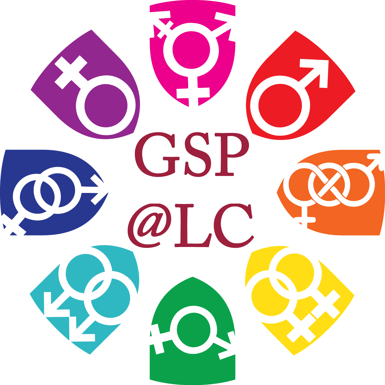 Gender And Sexuality Programs Logo - Gender And Sexuality Logos (1339x1339), Png Download