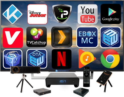 How Can I Use This Kodi Tv Box - Entertainment Box (500x500), Png Download