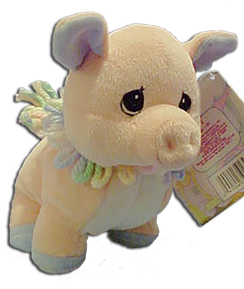 Birthday Circus Pig Stuffed Animal 3rd Birthday - Stuffed Toy (836x1000), Png Download