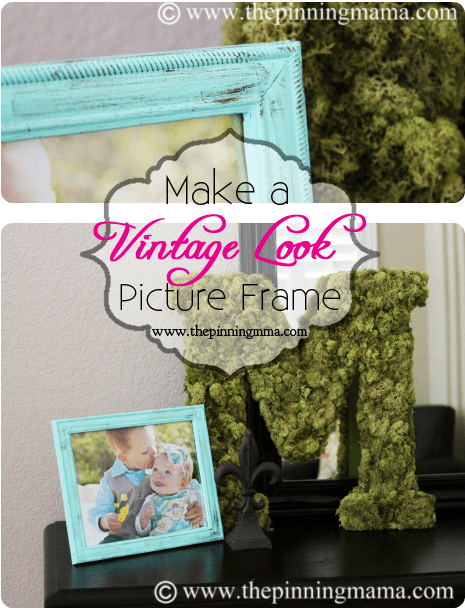 How To Create A Vintage Picture Frame With A Dry Brush - Picture Frame (504x646), Png Download