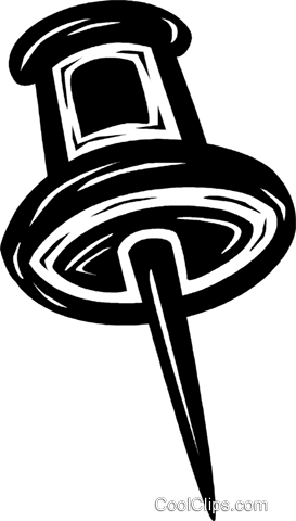 Chinchetas Libres De Derechos Ilustraciones De Vectores - Illustration (273x480), Png Download