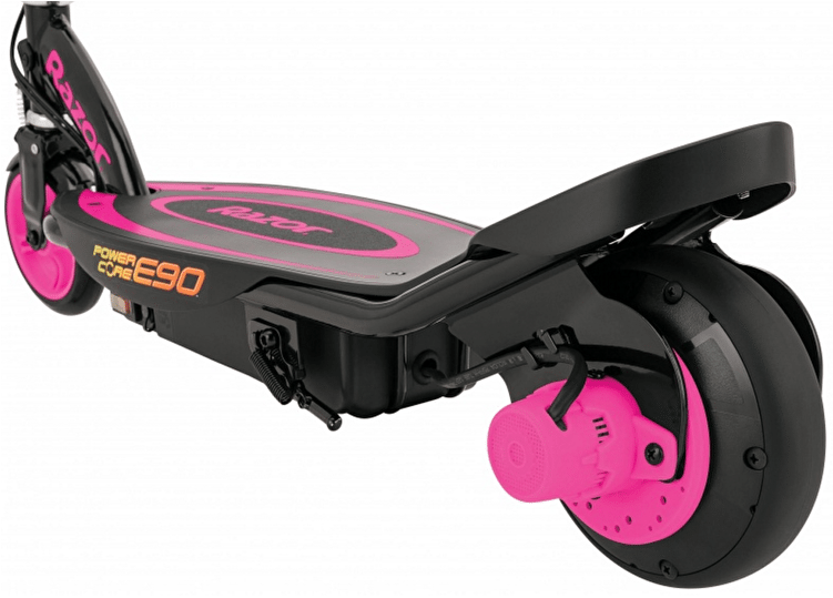 Razor Power Core E90 Electric Scooter Various Colours - Razor E90 Power Core - Pink (750x750), Png Download