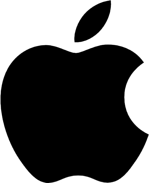 Apple Logo - Apple Logo Png Vector (800x800), Png Download