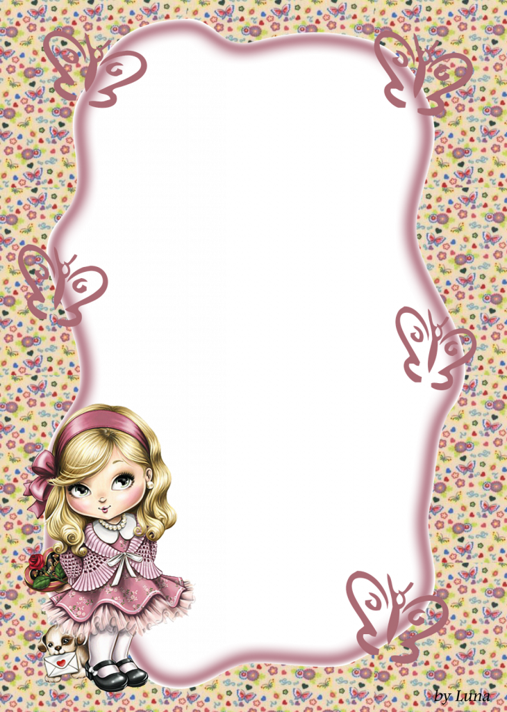Moldurasparafotosdajolie Png - Birthday Girl Mini Bead Embroidery Kit (730x1024), Png Download