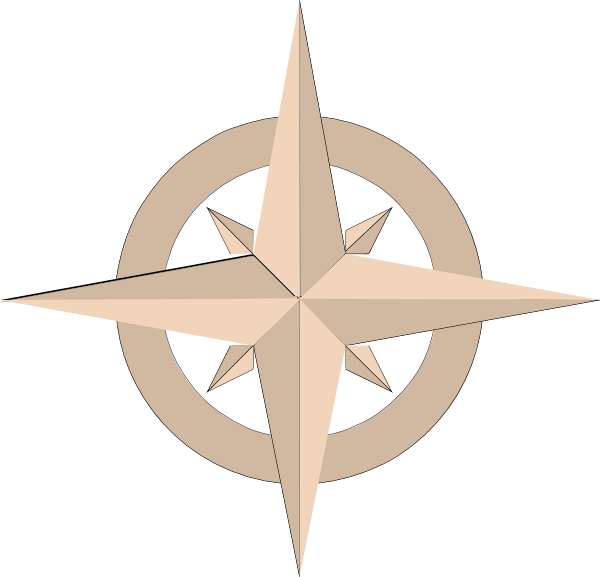 How To Set Use Beige Compass Svg Vector (600x577), Png Download