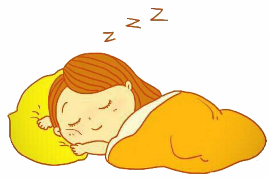 Sleep Png Clipart - Cartoon Sleep Clip Art (1086x720), Png Download