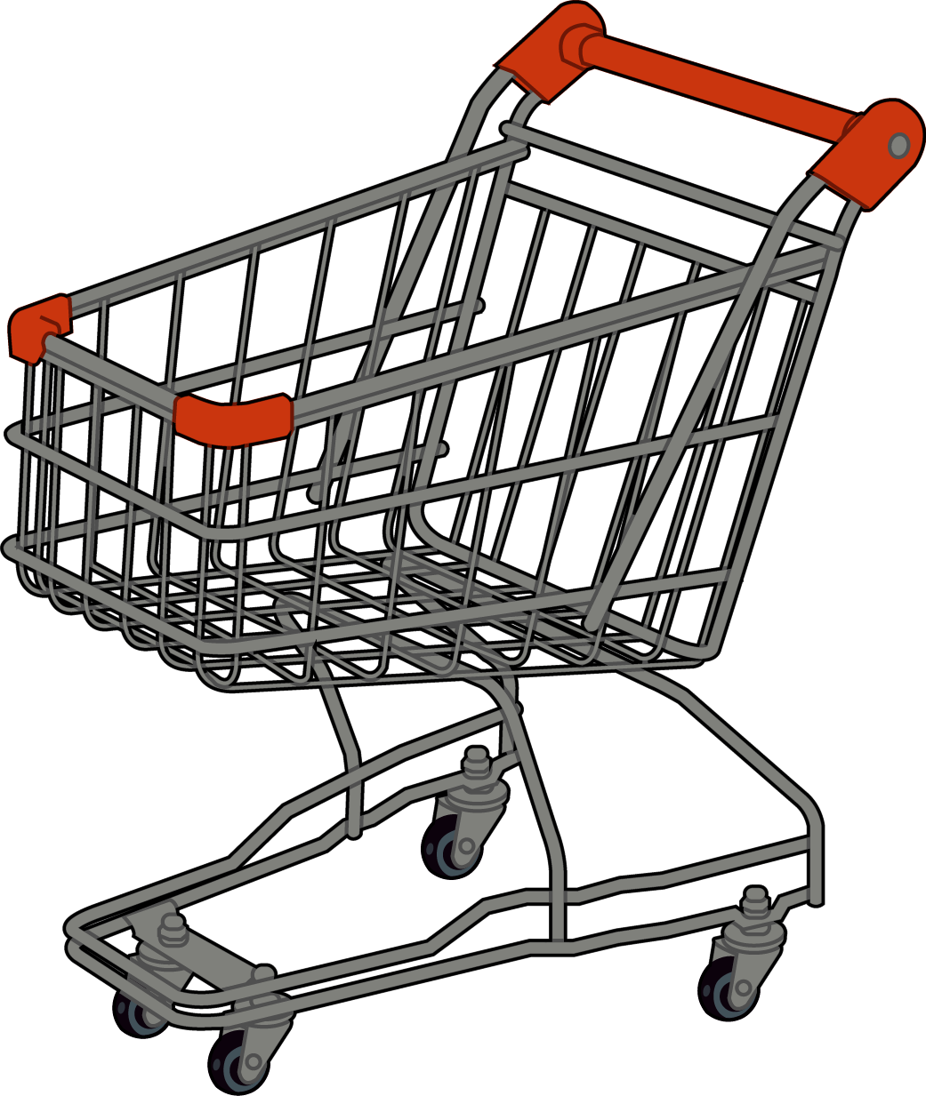 Carro De La Compra - Carro De La Compra Png (1041x1233), Png Download