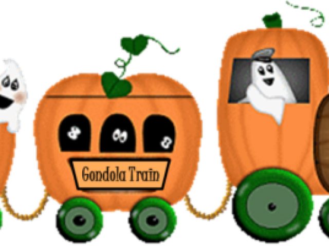 Pumpkin Clipart Train - Tweetsie Railroad (640x480), Png Download
