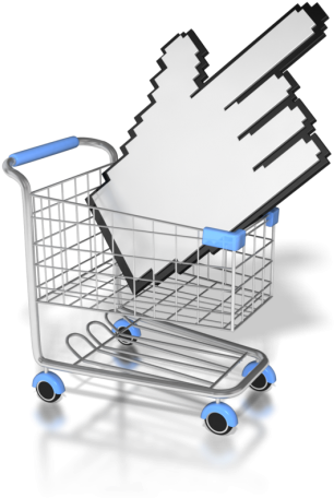 Carrinho De Compras Online Png (462x462), Png Download