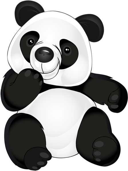 Panda Png Clip Art Transparent Image - Teddy Bear (455x600), Png Download