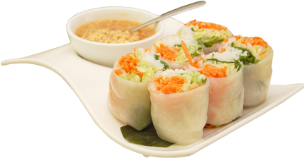 Soup - Fresh Roll Vietnamese Street Food (773x332), Png Download