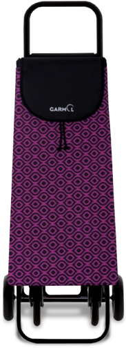 Garmol 14g4 Po C14 Carro De Compra 4 Ruedas, Tela, - Cuatre Assorted - 10r4 Shopping Trolley 4 Wheels (260x520), Png Download