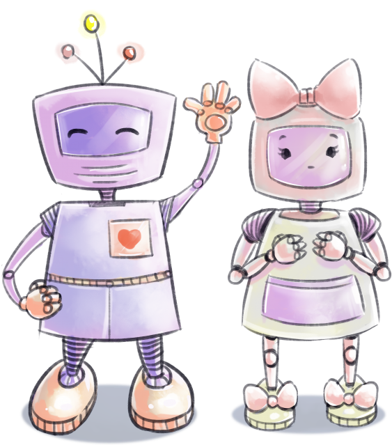 Clubhouse Robot - Instagram (580x652), Png Download