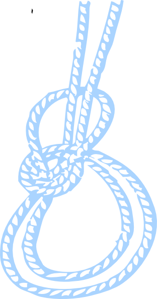 How To Set Use Blue Rope Svg Vector (312x594), Png Download