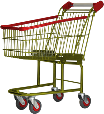 Carrinhos Para Compras Com Ou Sem Porta-bebê - Shopping (350x492), Png Download